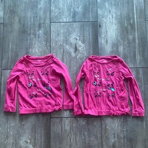 Twin set - pink panda shirts - VGUC